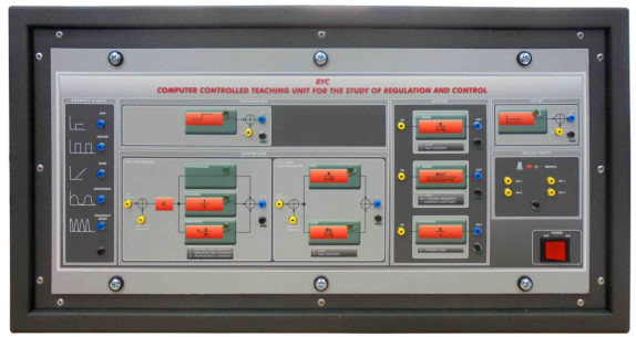 Computer Controlled Teaching Unit for the Study of Regulation and Control